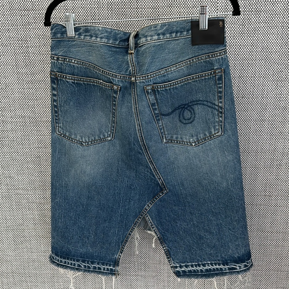 R13 brand new never worn cross button denim skirt - Picture 2 of 9